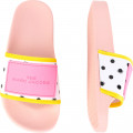 Patterned flip-flops MARC JACOBS for GIRL