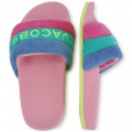 Terry cloth sliders MARC JACOBS for GIRL