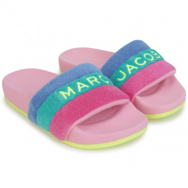 Terry cloth sliders MARC JACOBS for GIRL