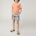 Printed twill swimming trunks MARC JACOBS for BOY