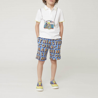Bermuda stampati in pile MARC JACOBS Per RAGAZZO