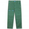 Canvas cargo trousers MARC JACOBS for BOY