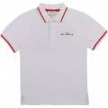 Short-sleeved logo polo shirt MARC JACOBS for BOY