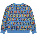 Sweater van fleece met print MARC JACOBS Voor