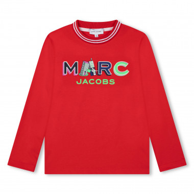 Long-sleeved cotton T-shirt MARC JACOBS for BOY