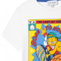 Garfield Print T-Shirt MARC JACOBS for BOY