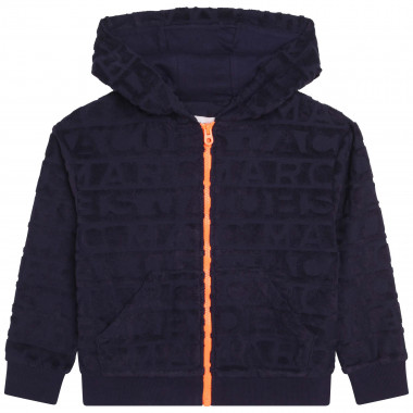 STRIPES Terry Cloth Hoodie MARC JACOBS for BOY