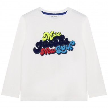T-SHIRT MANGAS COMPRIDAS MARC JACOBS para RAPAZ