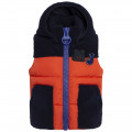 Sleeveless hooded puffer MARC JACOBS for BOY