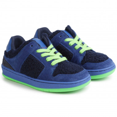 Fluffy fleece lace-up trainers MARC JACOBS for BOY