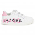 Sneakers in pelle con velcro MARC JACOBS Per BAMBINA