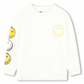 Sweat-shirt en molleton smiley MARC JACOBS pour FILLE
