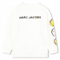 Sweat-shirt en molleton smiley MARC JACOBS pour FILLE