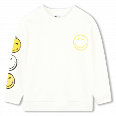 Fleece sweatshirt - Smiley  Voor
