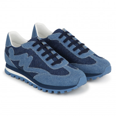 Denim trainers with laces MARC JACOBS for UNISEX