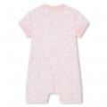 Printed cotton romper MARC JACOBS for UNISEX