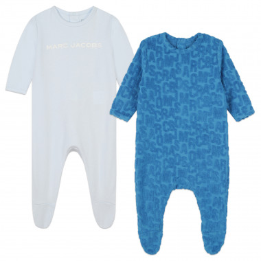 Lot 2 pyjamas éponge et coton MARC JACOBS pour UNISEXE