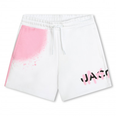Fleece shorts with motifs MARC JACOBS for GIRL