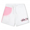 Fleece short met print MARC JACOBS Voor