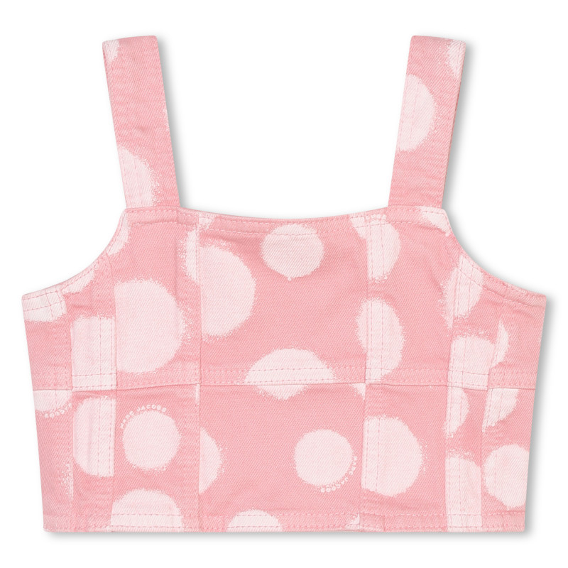 MARC JACOBS Strappy top girl pink Kids around