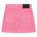 Cotton jacquard skirt MARC JACOBS for GIRL