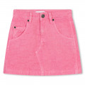 Cotton jacquard skirt MARC JACOBS for GIRL