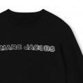 Sweat-shirt court en molleton MARC JACOBS pour FILLE