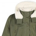 Hooded parka with pockets MARC JACOBS for GIRL