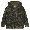 Hooded fleece cardigan MARC JACOBS for UNISEX