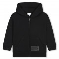 Hooded fleece cardigan MARC JACOBS for UNISEX