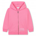 Hooded fleece cardigan MARC JACOBS for UNISEX