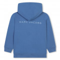 Vest met capuchon van fleece MARC JACOBS Voor