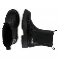 Lined leather bootees MARC JACOBS for GIRL