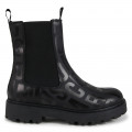 Botins de couro forrados MARC JACOBS para RAPARIGA
