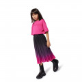 Long crepe skirt MARC JACOBS for GIRL