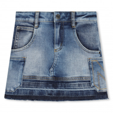 Worn-look denim skirt MARC JACOBS for GIRL