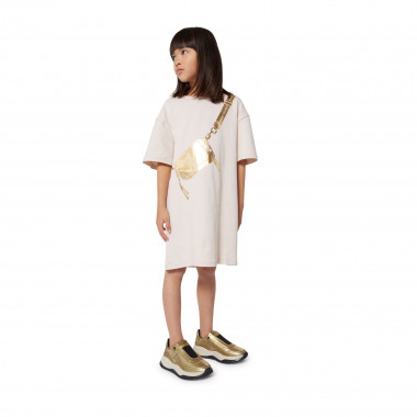 Ténis em material dourado MARC JACOBS para RAPARIGA