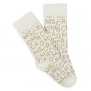 Meias jacquard MARC JACOBS para RAPARIGA