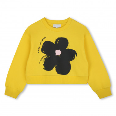 Sweat-shirt coton molletonné MARC JACOBS pour FILLE