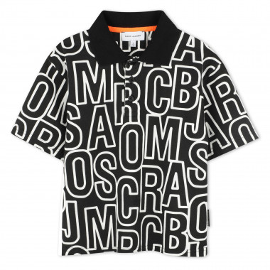 Monogram-print polo shirt MARC JACOBS for BOY