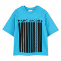 Zweifarbiges Baumwoll-T-Shirt MARC JACOBS Für JUNGE