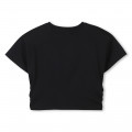Baumwoll-T-Shirt mit Strass MARC JACOBS Für MÄDCHEN