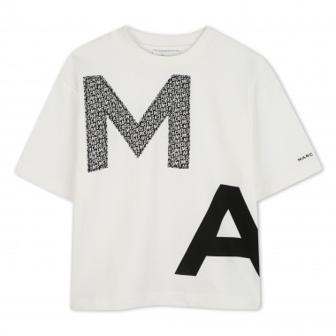 T-shirt en coton bicolore MARC JACOBS pour GARCON