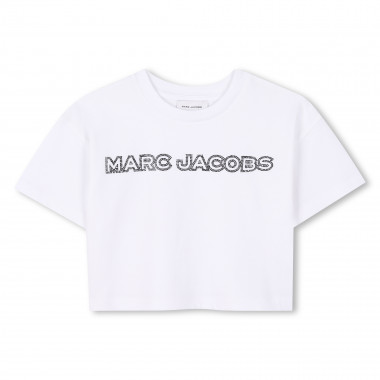 T-shirt court avec strass MARC JACOBS pour FILLE