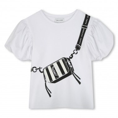 T-shirt avec manches fantaisie MARC JACOBS pour FILLE