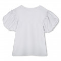 T-shirt with fancy sleeves MARC JACOBS for GIRL