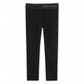 Plain leggings with diamantés MARC JACOBS for GIRL