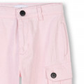 Cotton trousers with pockets MARC JACOBS for GIRL