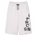Long Bermuda shorts with print MARC JACOBS for BOY