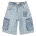 Jeans-Bermudas mit Taschen MARC JACOBS Für JUNGE